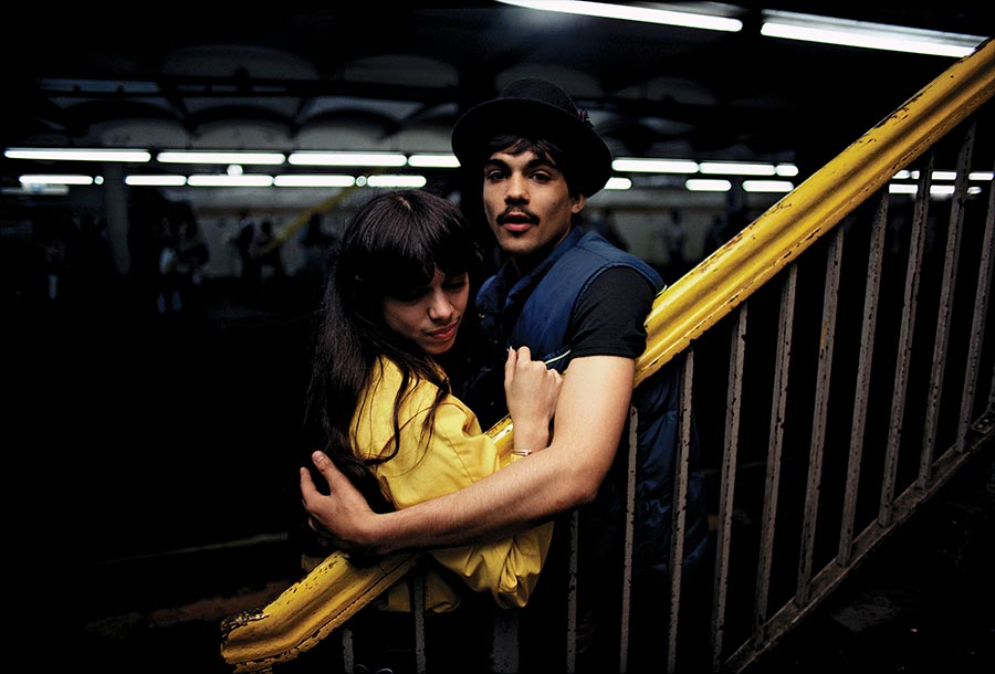 Original photograph: Subway, NYC 1980 by Bruce Davidson